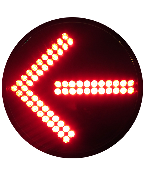 ARROW 12" 120V (SEMAFORO) FLECHA/RED