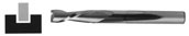 ROUTER BIT 1/8 X 1/8 X 1-1/4