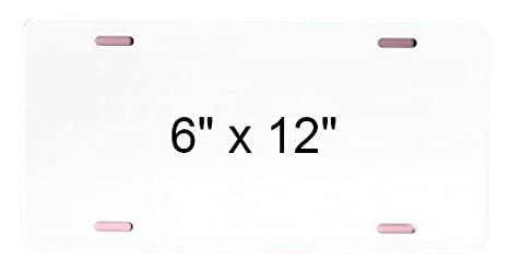 PLACAS BLANCAS .025 6 X 12