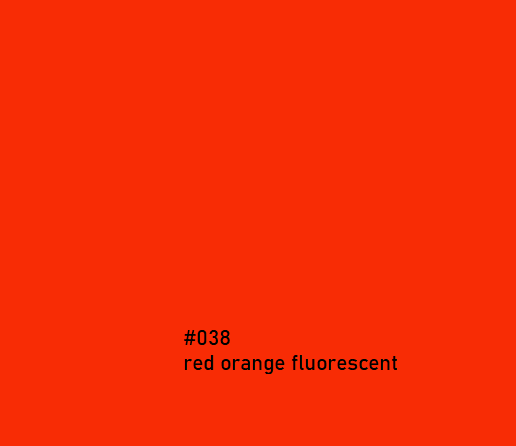 ORACAL FLUORESCENT RED ORANGE  24"