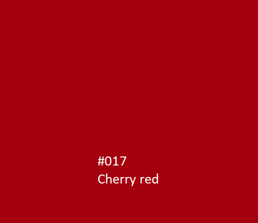 ORACAL TRANS. CHERRY RED 48"