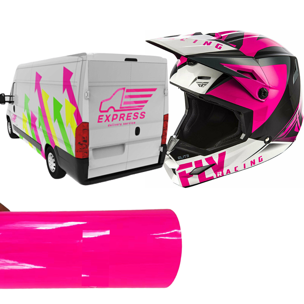 FLUORESCENT MAGENTA 24" X 50 YD