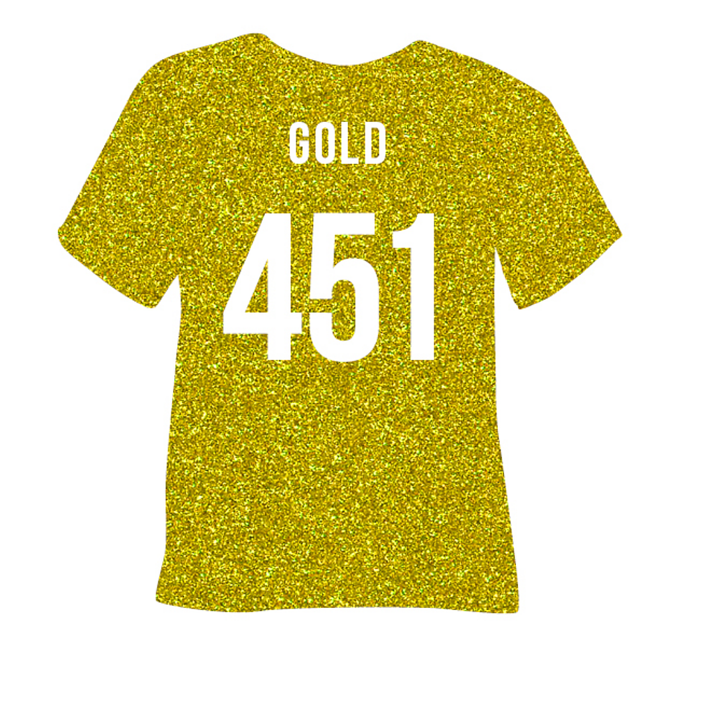 POLI FLEX PEARL GLITTER 451 GOLD 20"