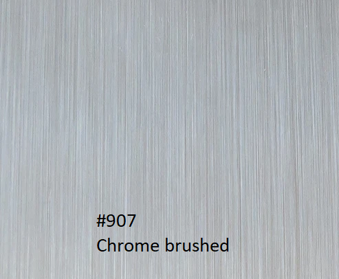 ORACAL POLY. BRUSH CHROME 48"