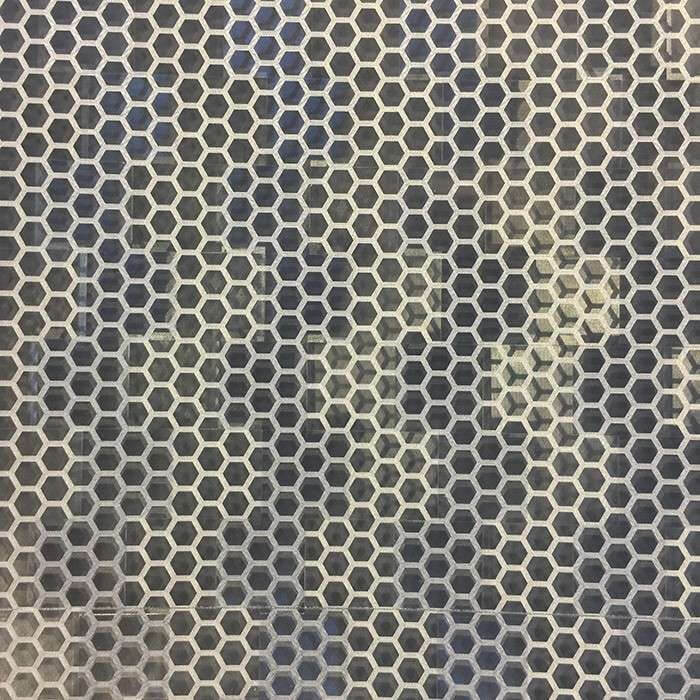 REFLECTIVE PRISMATIC VINYL WHITE