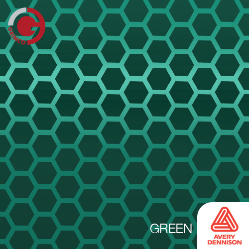 REFLECTIVO PRISMATICO VERDE 48" X 25 YARDAS