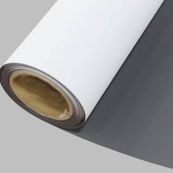 SMOOTH BANNER WHITE/GREY - 38” X 65’ (0.96M X 20M)