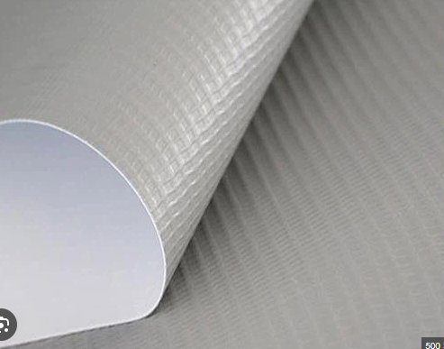 PET BANNER FRONTLIT WHITE/GREY 36" X 54YD
