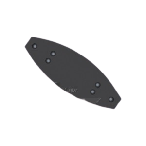 [15M-BC] CURVED FLAG 15CM