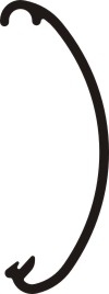 [1896A] SIGNCOMP SNAP FRAME RADIUS COVER 20'