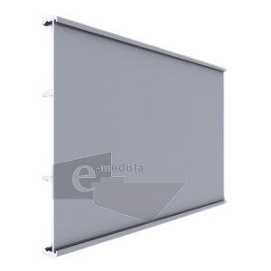 [9-MGA-122-E] FLAT LIP  E MODULA 9CM