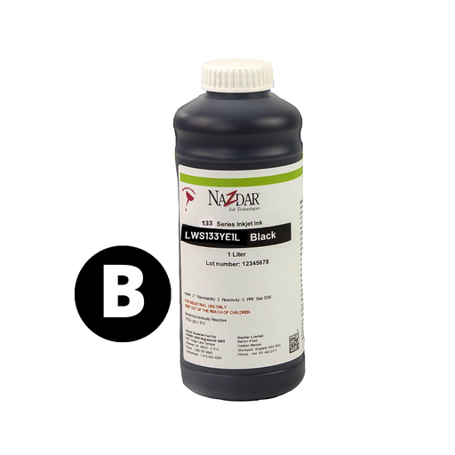[LWS133KK1L] LYSON 133 BLACK 1LT