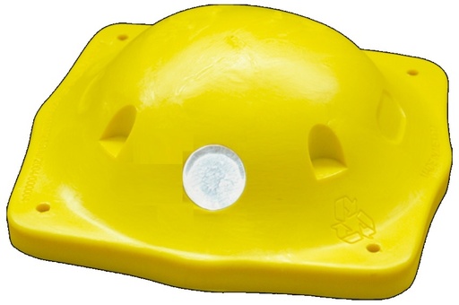 [SR-1195K] BOYA PLÁSTICA AMARILLA CON REFLECTOR