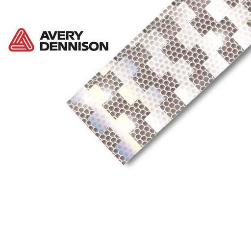 [AVERY V-6700B-WHITE] AVERY CINTA REFLECTIVA BLANCA 2" x 165'