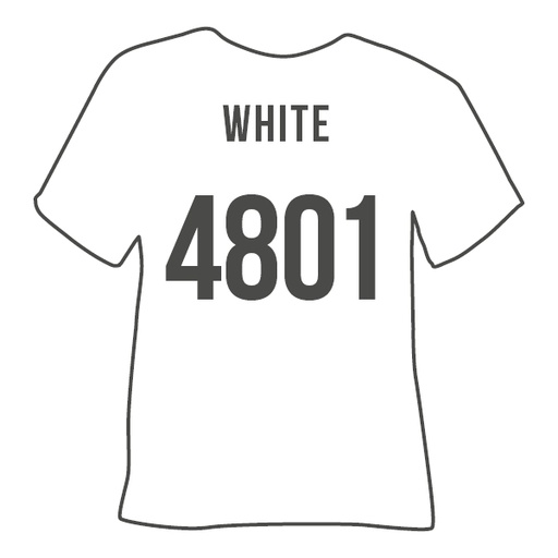 [4801WT15030] POLI NYLON 4801 WHITE 15"