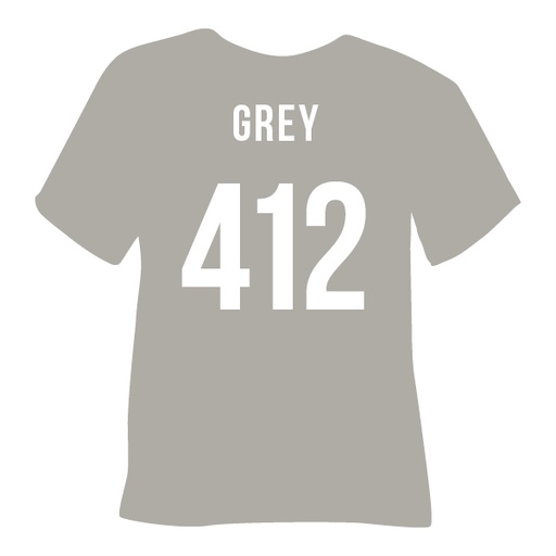 [412GY15030] POLI FLEX 412 GREY 15"