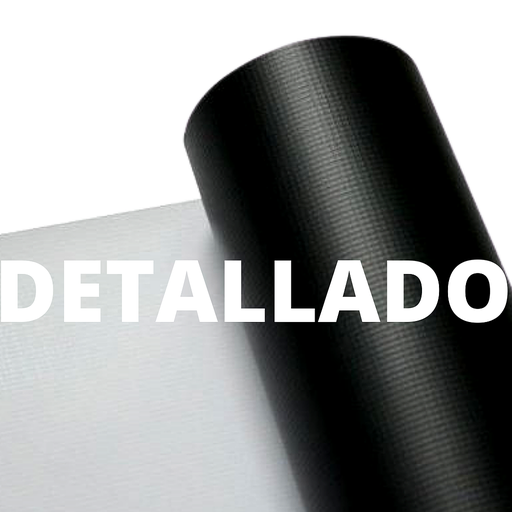 [D-BANNER-63-GLOSS-13] BANNER B/W 63" X 55YDS. 13OZ DETALLADO
