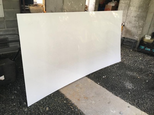 [040-048096-111] ALUMINIO BLANCO/BLANCO .040 4' X 8'