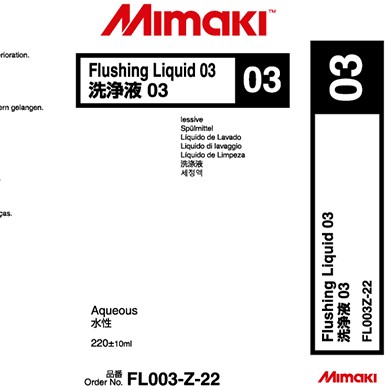 [C-FL003-Z-22-1] MIMAKI FLUSHING LIQUID 03 220ML.