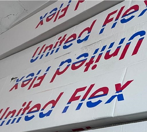 [DS0001 FLEX-VINYL-BLANCO-BLANCO-54-GLOSS] VINYL FLEX BLANCO/BLANCO  54" GLOSS X 54YD