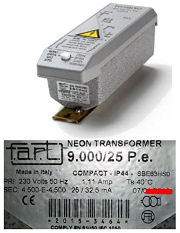 TRANSFORMADOR NEON 9000