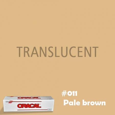 ORACAL TRANS. ECO. PALE BROWN