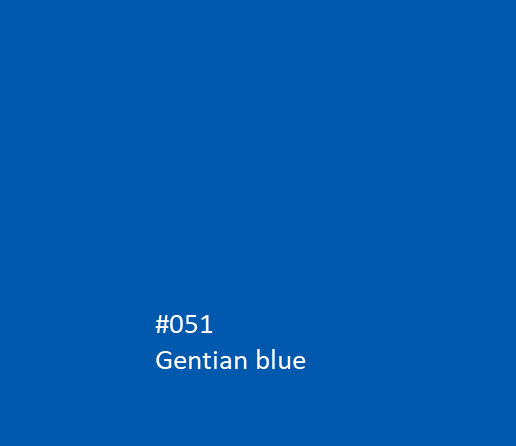 ORACAL TRANSLUCENT GENTIAN BLUE 48"