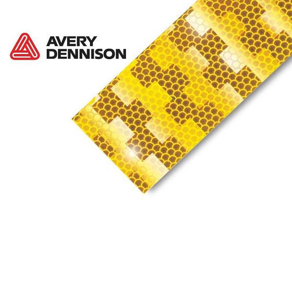 AVERY CINTA REFLECTIVA AMARILLO 2"