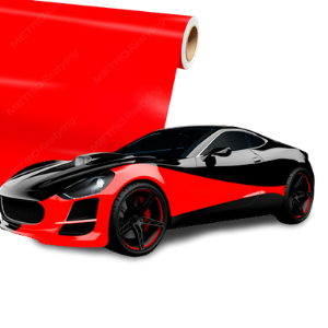 FLUORESCENT RED 24" X 50YD
