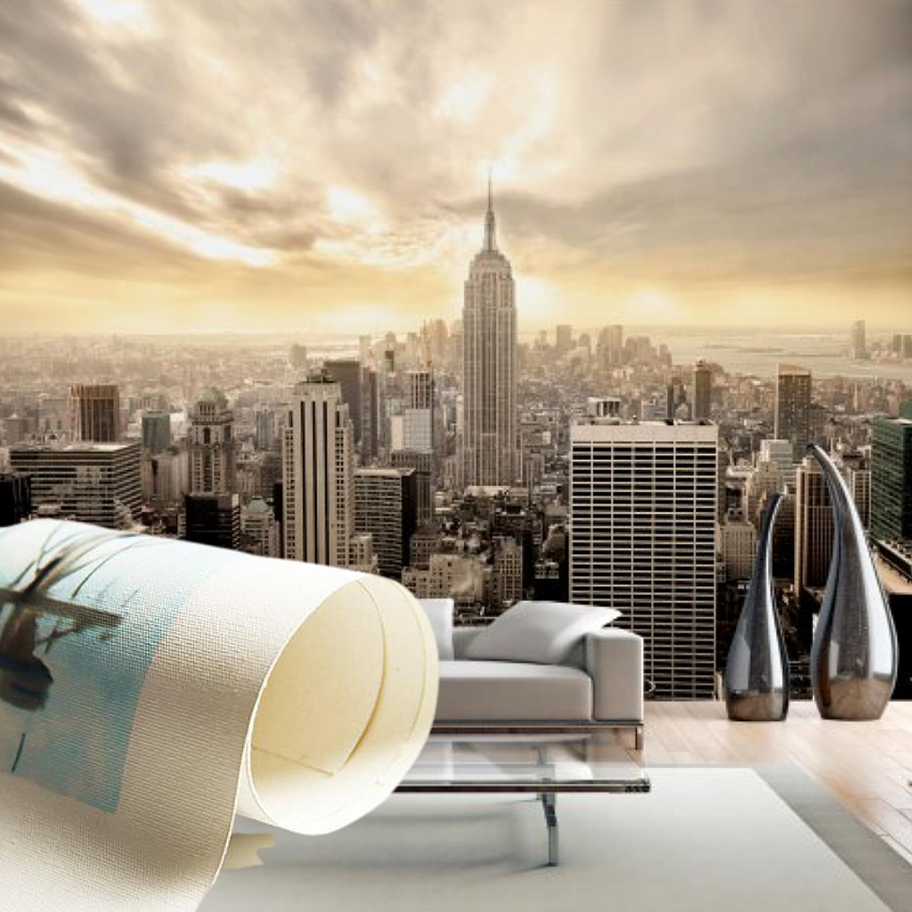 CANVAS WALL PAPER 54"x 55y // WALLVINYL ADHESIVO 