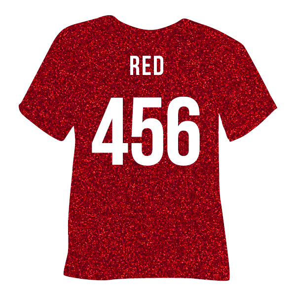 POLI FLEX PEARL GLITTER 456 RED 20"