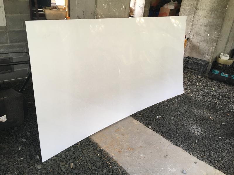 ALUMINIO BLANCO/BLANCO .040 4' X 8'