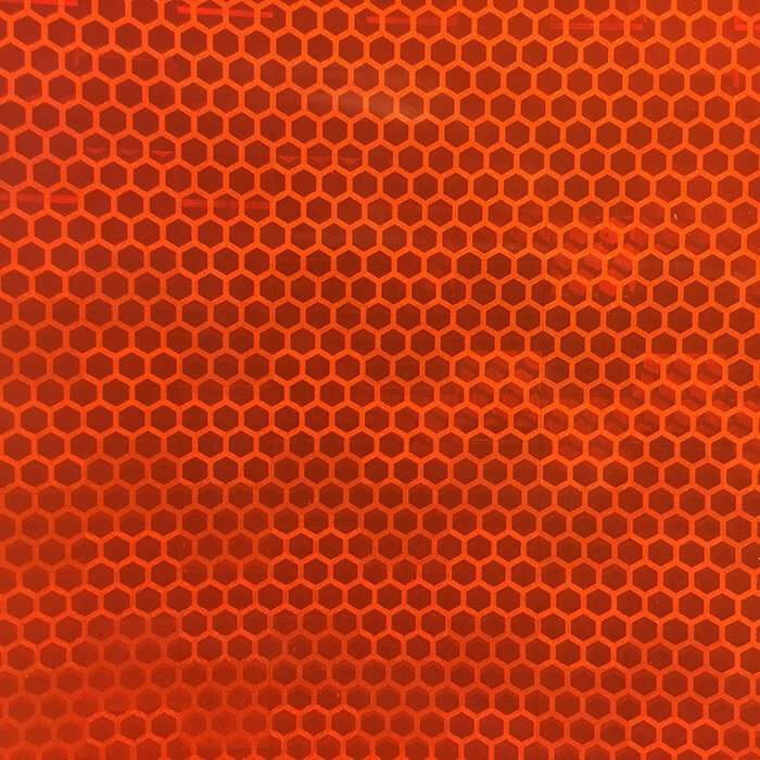 REFLECTIVO PRISMATICO ANARANJADO FLUORECENTE 48" X 25 YARDAS