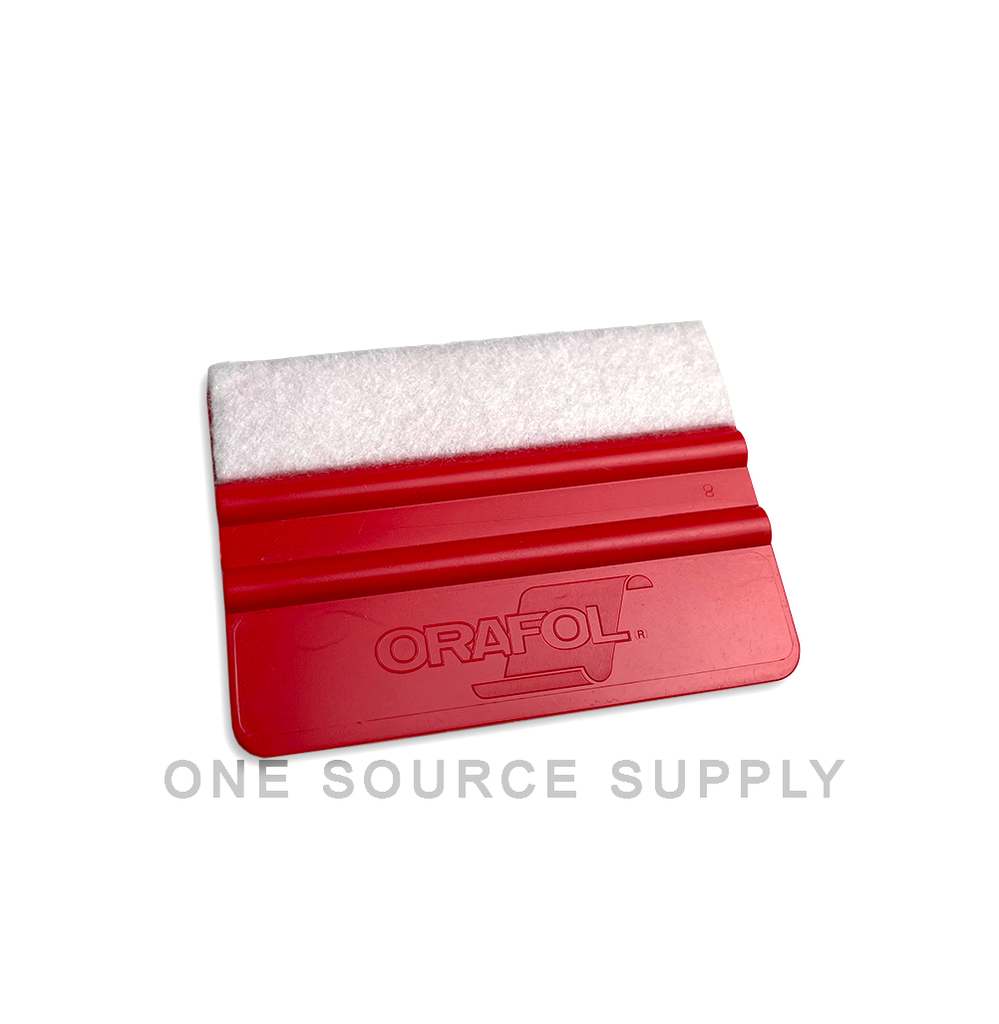 SQUEEGE ROJA CON FELP ORACAL