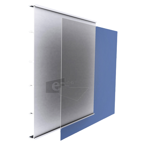 [15-MGA-122-E] FLAT LIP  E MODULA 15CM