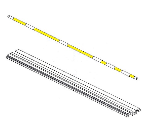 [23301012G] GCC DRUM GRID ROLLER 24"