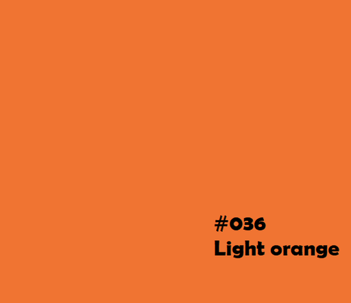 [63103624] ORACAL OPACO MATTE  LIGHT ORANGE  24"