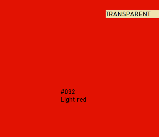 [830003224] ORACAL TRANSPARENT L.RED 24"