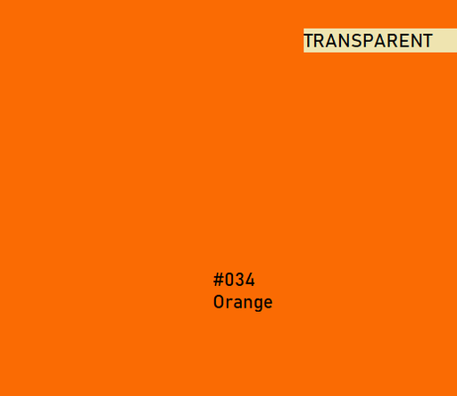 [830003448] ORACAL TRANSPARENT ORANGE 48"