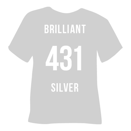 [431BLTSLV20027] POLI IMAGE 431 BRILLIANT SILVER 20&quot;