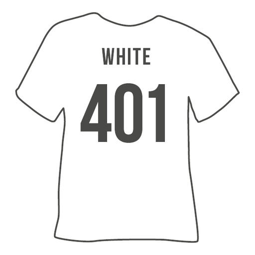 [401WT15030] POLI FLEX PREMIUM 401 WHITE 15&quot;
