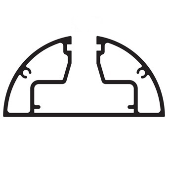 [1995] SIGNCOMP EDGE LIT LED 1/2 ROUND 12'4"