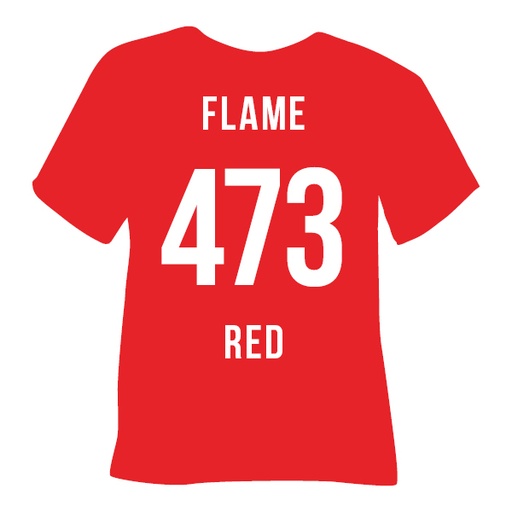 [473FR15030] POLI FLEX PREMIUM 473 FLAME RED 15&quot;