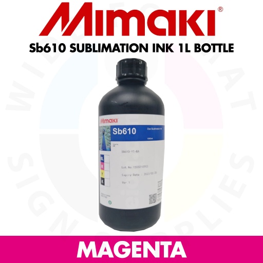 [SB610-MAGENTA] MIMAKI SB610 MAGENTA 1LT  