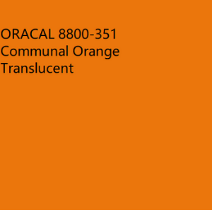[8800351048] ORACAL 8800 CAST COMMUNUAL ORANGE 48"
