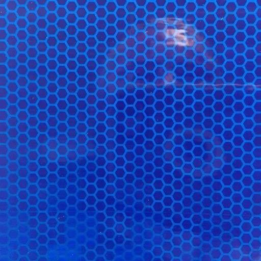 [VISIFLEX V-8005] REFLECTIVO PRISMATICO AZUL 48" X 25 YARDAS