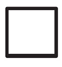 [2177] SIGN COMP SMALL FRAME SUPPORT TUBE 1" x 1" MILL FINISH - 24'0"