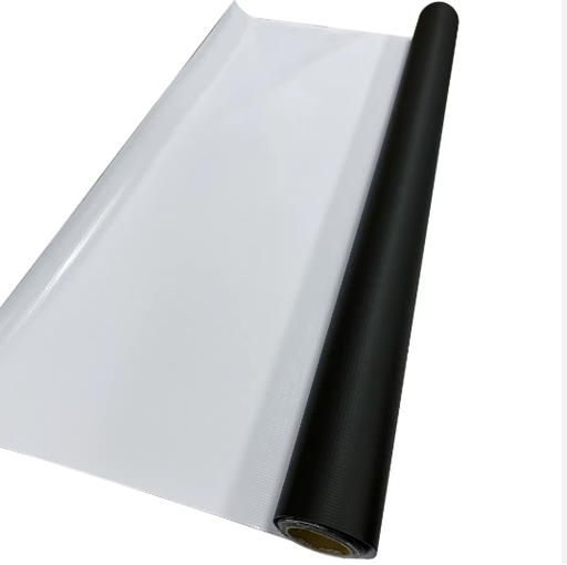 [FRONTLIT-63-13G] FRONTLIT B/W GLOSS 63" 13OZ. // 440gsm 1000D*1000D HTY*HTY 9*9 Cold